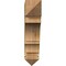 Ekena Millwork Balboa Arts & Crafts Rough Sawn Bracket, Western Red Cedar, 6"W x 26"D x 26"H BKT06X26X26BOA03RWR - alternate 4